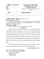 Đề thi học kì 1 môn Tiếng Việt lớp 2 năm 2019-2020 có đáp án - Trường Tiểu học Lộc Sơn 2