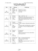 Giáo án Lớp 3 - Tuần 22 - Trường Tiểu học Phan Đình Phùng