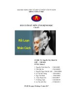 bài cuối kỳ – tâm lý học vb2k04