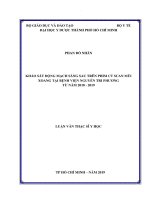 khảo sát động mạch sàng sau trên phim ct scan mũi xoang tại bệnh viện nguyễn tri phƣơng từ năm 2018   2019 