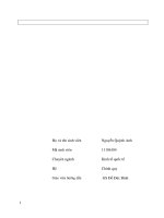 đề án: Xuất khẩu thuỷ sản Việt Nam sang Nhật Bản