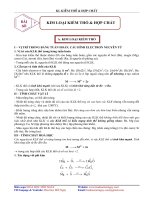 kim loại kiềm thổ hợp chất