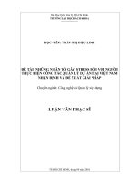 Các nhân tố gây stress đối với người thực hiện công tác quản lý dự án xây dựng tại việt nam nhận định và đề xuất giải pháp 