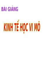 CẦU, CUNG và GIÁ THỊ TRƯỜNG (KINH tế VI mô SLIDE) (chữ biến dạng do slide dùng font VNI times, tải về xem bình thường) 