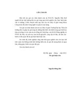 (Luận văn thạc sĩ file word) Nghiên cứu đề xuất giải pháp nâng cao chất lượng lựa chọn nhà thầu tư vấn dự án cấp nước sạch liên xã trong hợp phần 1 vay vốn ngân hàng thế giới