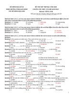 Đề thi minh họa tiếng anh THPT QG có đáp án giải chi tiết (2)