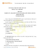 bien ban nghien cuu trao doi ve sgk lop 2 trong chuong trinh gdpt 2018 