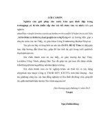 (Luận văn thạc sĩ file word) Nghiên cứu giải pháp cho nước tràn đỉnh đập trong trường hợp có lũ lớn khẩn cấp cho hồ chứa vừa và nhỏ  áp dụng cho hồ Trại Gạo thị xã Chí Linh, Tỉnh Hải Dương