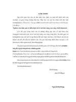 (Luận văn thạc sĩ file word) Nghiên cứu hiệu quả và điều kiện bố trí mố tiêu năng sau công trình tháo nước