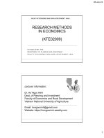 research methods in economicskte02009