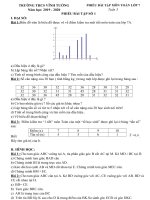 Ôn tập Toán 7 - tuần 3