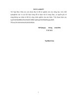(Luận văn thạc sĩ file word) Nghiên cứu xác định dòng chảy kiệt hạ du sông Mã và giải pháp khai thác sử dụng hợp lý