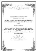 VẬN DỤNG CÔNG NGHỆ TĂNG CƯỜNG THỰC TẾ ẢO AR TRONG VIỆC ĐA DẠNG HOÁ CÁC HÌNH THỨC TRUYỀN THÔNG MARKETING LƯU TRỮ