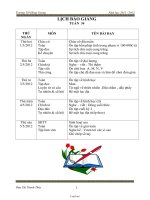 Giáo án Lớp 3 Tuần 34 - Sáng - Trường TH Hùng Vương