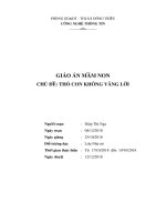 Thỏ con không vâng lời