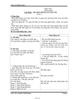 Giáo án Tập đọc Lớp 4 - Nguyễn Thị Phương