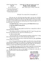 Thời gian nhận đề cương và báo cáo hoàn chỉnh đề tài nghiên cứu khoa học, sáng kiến cải tiến kỹ thuật năm 2021