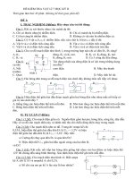 Kiến thức và bài tập vật lí 7