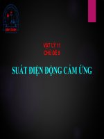 Nội dung bài học môn Vật Lí tuần 24_Tuần 6 HKII_Năm học 2020-2021