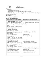 Giáo án các môn học khối lớp 2 - Tuần dạy thứ 2