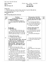 Giáo án Chính tả tuần 15 - Trần Thị Thu Hà