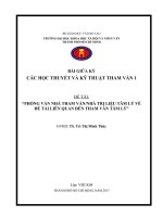 bài giữa kỳ – tâm lý học vb2k04