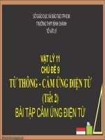 Nội dung bài học môn Vật Lí tuần 23_Tuần 5 HKII_Năm học 2020-2021