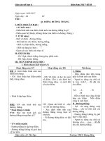 GIÁO ÁN SỐ HỌC - LỚP 6