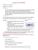 Hướng Dẫn Học Sinh Lớp 11 Ôn Tập Kiểm Tra Chương 4: TỪ TRƯỜNG (TÓM TẮT LÝ THUYẾT VÀ BÀI TẬP)