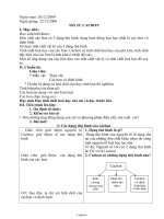 Giáo án môn Hóa hoc lớp 9 năm 2009 - Tiết 33: Cacbon