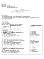 giáo án âm nhạc lớp 4 tuần 22