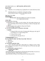 Giáo án Hoạt động ngoài giờ lên lớp 8 - Chủ điểm tháng 1 & 2: Mừng đảng, mừng xuân - Thi tìm hiểu truyền thống vẻ vang của đảng và vẻ đẹp quê hương