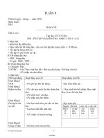 Giáo án Tổng hợp môn lớp 2 - Tuần học 9 năm 2010