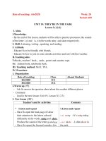 giáo án lớp 3 tuần 28