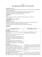 Giáo án Địa lí 4 - Bài: Một số dân tộc ở Tây Nguyên