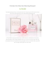 Christian dior miss dior blooming bouquet  ₫1,750,000