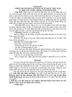 Chuyên đề 1 CHIẾN TRANH NHÂN dân bảo vệ tổ QUỐC VIỆT NAM xã hội CHỦ NGHĨA TRONG TÌNH HÌNH mới  