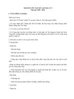 nội dung ôn tập giữa kỳ địa lý 9