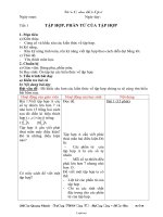 Giáo án tự chon khối lớp 6