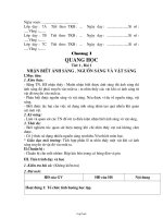 Giáo án Vật lý 7 kỳ 1