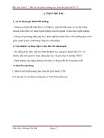 BÀI TIỂU LUẬN 2 THCS hạng i (hoàng hà) 