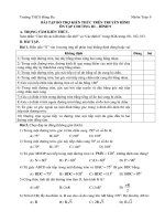 (Ôn tập chương III hình học)