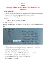 BÀI 8 - CHIA SỐ CÓ 4 CHỮ SỐ CHO SỐ CÓ 1 CHỮ SỐ (TT) (TOÁN)