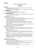 Giáo án các môn lớp 1 - Tuần 27