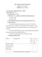 TRIẾT HỌC MÁC - LÊNIN