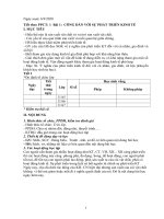 giáo án 11 GDCD theo công văn mới nhất của Bộ Giáo dục