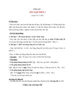 Ôn tập Giữa kì II tiết 1