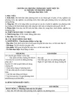 Giáo án toán 8  ĐS chương III chuẩn theo công văn 5512