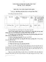 Đơn yêu cầu sáng kiến kinh nghiệm năm học 2022 - 2023