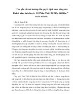 Các yếu tố ảnh hưởng đến quyết định mua hàng của khách hàng tại công ty cổ phẩn thiết bị điện sài gòn 